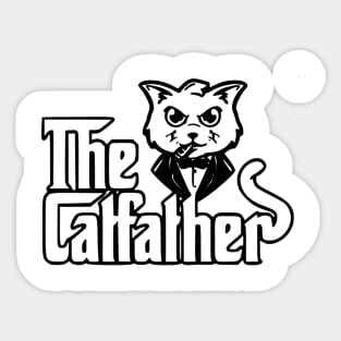 Cat Father Sticker